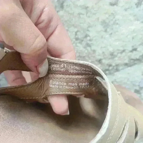 Dansko Womens Tan Leather Felecia Strappy Wedge Heels 41 - Picture 12 of 14